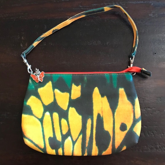 Neiman Marcus Handbags - NWOT Neiman Marcus Monarch Butterfly Purse